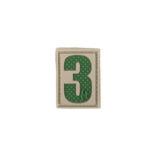 Maxpedition Number 3 Patch - Clothing & Accessories